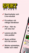 Sportbladet – Fotboll, Hockey & Damallsvenskan screenshot 0