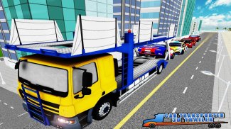 Transporter Car 3D Trailer Sim screenshot 13