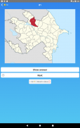 Azerbaijan: Regions & Provinces Map Quiz. screenshot 2