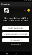 Assassin's Creed quiz game! screenshot 2