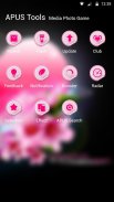 Pink Heart Love-APUS Launcher stylish theme screenshot 2