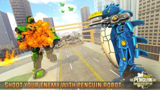 Penguin Robot Car War Game screenshot 4