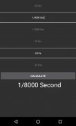 ND Filter Calculator screenshot 1