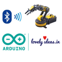 Lovely Robotic Arm ArduinoHC05