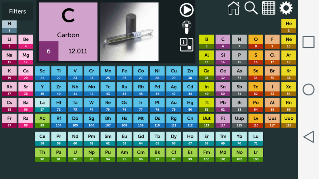 free mobile table periodic download for download Periodic Table Screenshot