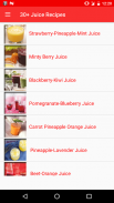 30+ Juice Recipes screenshot 1