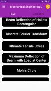 Mechanical Engineering Formula screenshot 5