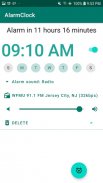 Radio Alarm Clock screenshot 1