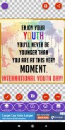 Happy Youth Day: Greetings, GIF Wishes, SMS Quotes screenshot 4
