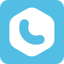 Bluee Free International Calls Icon