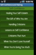 Self Confidence and Healing screenshot 5