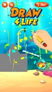 Draw 4 Life - Save Fish's Life screenshot 6