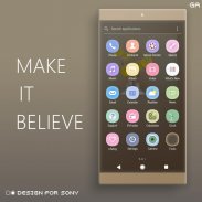 LITTLE™ XPERIA Theme | Brown screenshot 6