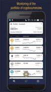 CoiNsider. Bitcoin price analytics and portfolio screenshot 2