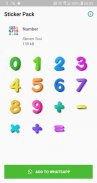 Number Symbol Sticker - WAStic screenshot 0