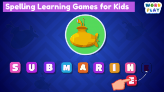 Kids ABC Spelling and Word Games - Learn Words screenshot 3