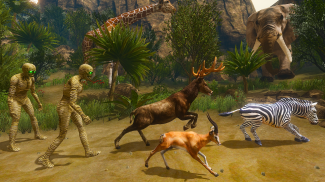 Mummy vs Wild Life Simulator screenshot 0