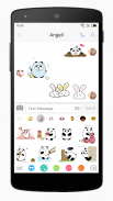 One SMS, MMS - New Emoji, Sticker GIF screenshot 1