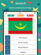 Flags and Countries of the World – Guess Quiz screenshot 0