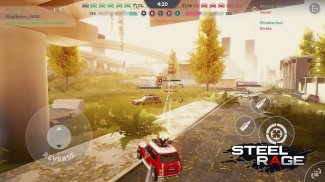 Steel Rage: Mech Cars PvP War, Twisted Battle 2020 screenshot 4