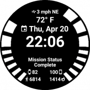 Omega Engine - Watch Face screenshot 1