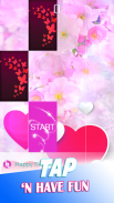 Pink Heart Piano Tiles screenshot 1