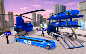 US Police Limo Transporter Truck 2020 screenshot 4