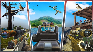 鸟类狩猎冒险：2020年鸟类射击游戏 screenshot 3