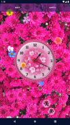 Flower Blossoms Spring Clock screenshot 2