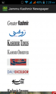 Jammu Kashmir Newspaper screenshot 0