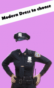 Women Police Dress Photo Suit screenshot 0