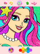 Rainbow Glitter Coloring Book screenshot 9