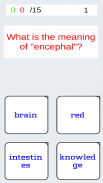 Med Term Quiz screenshot 1