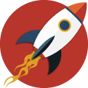 Rocket Blast Icon