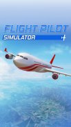 Flugpilot-Simulator 3D Gratis screenshot 2