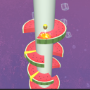 Watermelon Helix Jump Icon