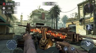 Zombie Survival Shooter: 3D FPS Kill Hunting War screenshot 2