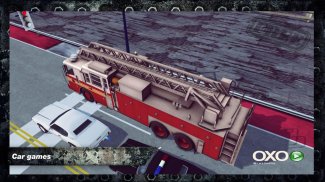 Fire Truck & Firefighters: Extreme Heavy Duty Game screenshot 0