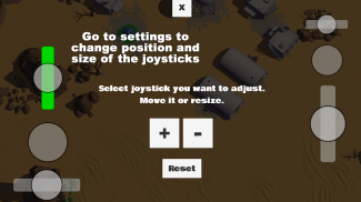 Tanks 3D for 2 players on 1 device - split screen screenshot 4