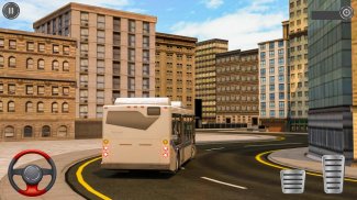 Passenger Bus Taxi Driving Simulator screenshot 1