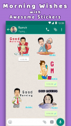 Good morning sticker wishes for WhatsApp screenshot 2