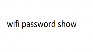 WiFi Password Show screenshot 10