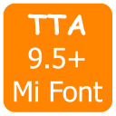 TTA MI Myanmar Font 9.5 to 11 Icon