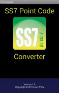 SS7 Point Code Converter screenshot 0