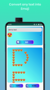 Text to emoji 🤩  emoji letter screenshot 3