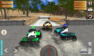 Racing quad ATV jinete Offroad screenshot 4