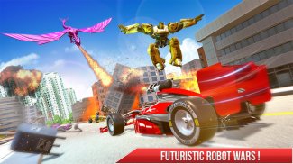 Flying Dragon - Car Robot Game screenshot 8