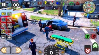 Ambulance Driving Game 2023 screenshot 0