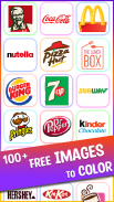 Food Logo Color by Number: Pixel Art Coloring Book screenshot 7