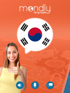 Mondly: Belajar Bahasa Korea Gratis screenshot 7